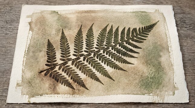 Gum Bichromate Alternative Process Botanical Wellness Photography Layered