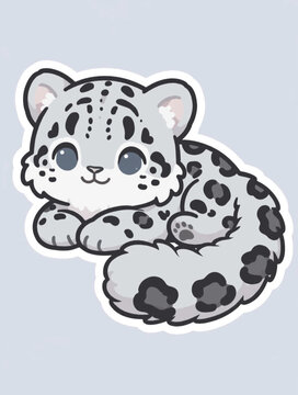 Snow leopard icon