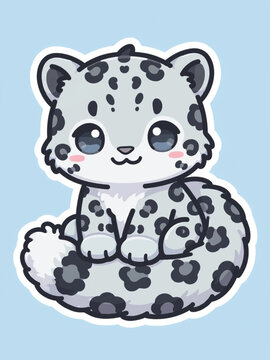 Snow leopard icon