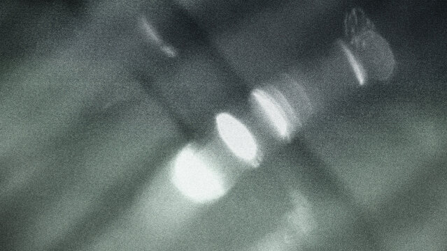 Vintage 35mm Film Grain Texture Background with Light Leak and Dust Scratch Overlay Effect