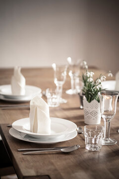 Germany, Vaihingen, Laid table