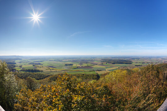 Germany, Bavaria, Schweinfurter Land, View of landscape