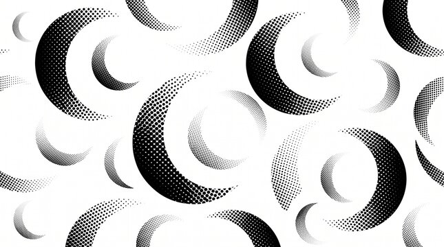 Monochrome abstract background featuring elegant gradients, geometric shapes, and subtle artistic textures. A clean and modern composition with a sophisticated black-and-white aesthetic, perfect for g