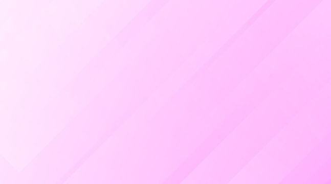 Soft pastel pink abstract background with smooth diagonal stripes and geometric shapes for creative design