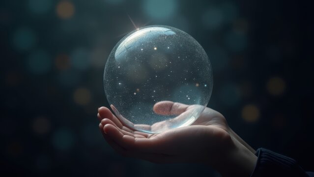 Filter bubble bursting revealing wider perspective, echo chamber breaking concept powerful meaningful, media awareness visual stunning symbolic