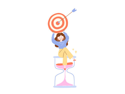 Having good time management skills or being highly capable at work