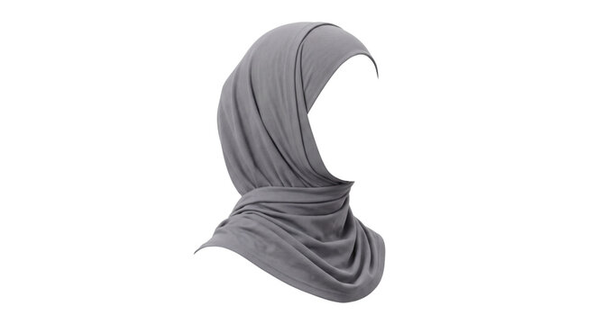 Headscarf, Islamic headscarf, hijab isolated on transparent background, PNG