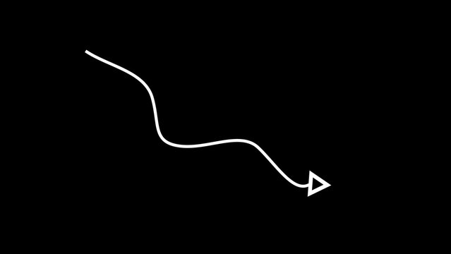 White arrow indicators guide clean diagonal navigation marks across dark spaces. Minimal user interface setup menus handle directory inputs beautifully using this white arrow.
