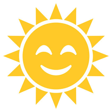 sun cartoon character