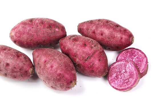 Ubi Ungu. Purple sweet potato, or in scientific terms Ipomoea Batatas var Ayamurasaki, is a variety of sweet potato that has purple skin and flesh.
