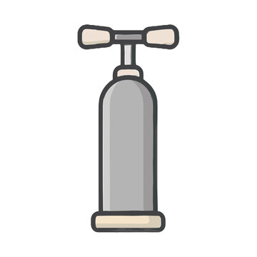 Hand pump icon