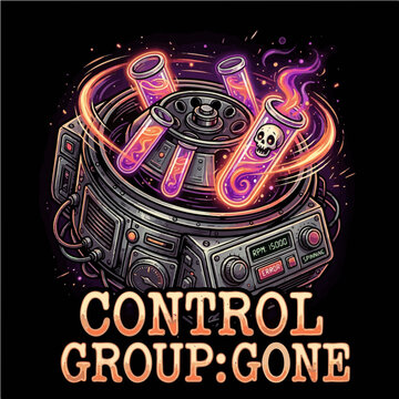 High Speed Laboratory Centrifuge Machine Spinning Test Tubes Control Group Gone Funny Science Vector