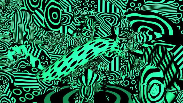green seamless pattern