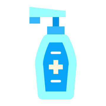 Hand Sanitizer Vector Design Icon Style