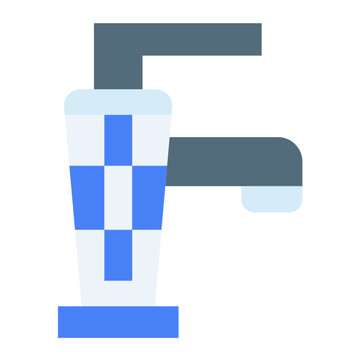 Water Tap Vector Design Icon Style