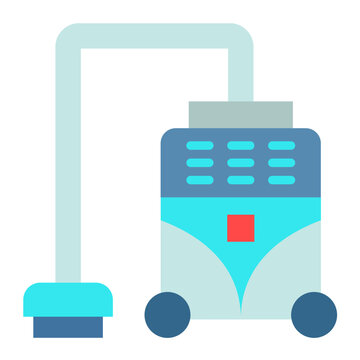 Vacuum Cleaner Vector Design Icon Style
