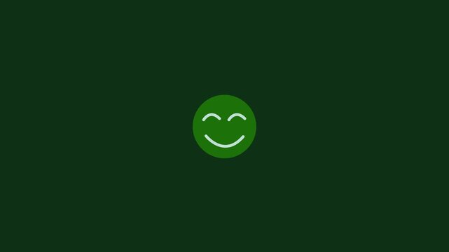 Hand holding blue paper cut happy smile face, Positive thinking, Mental health assessment , World mental health day concept on alpha transparent background.