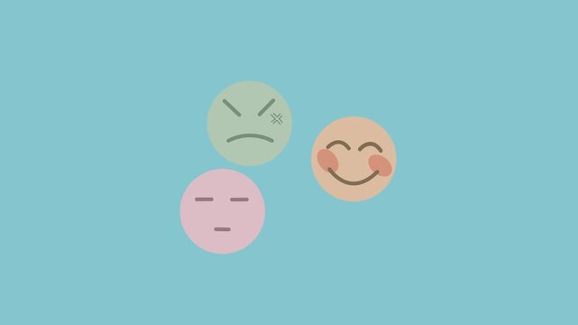 Holding paper cut happy smile face ,positive thinking, mental health assessment , world mental health day concept on alpha transparent background.