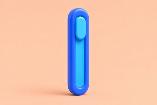 3D Scroll Indicator UI Element for Website and Dashboard Interfaces