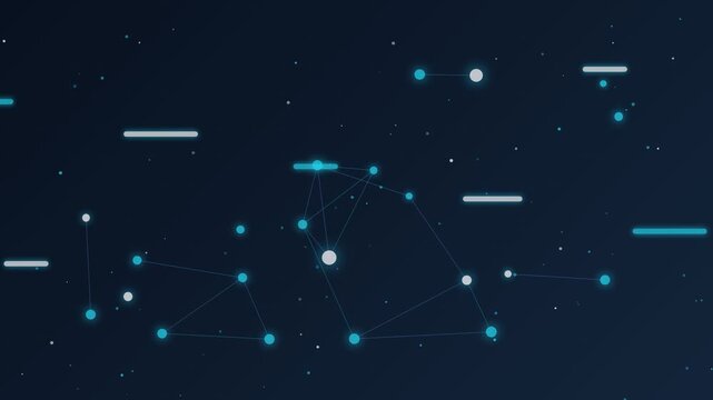 Abstract Superconducting Qubit Array with Digital Data Flow