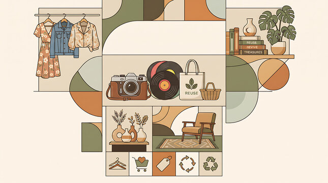 Vintage camera and travel accessories for photography enthusiasts