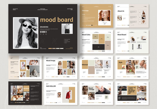 Mood Board Landscape Brochure