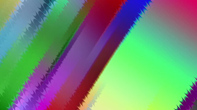 Colorful Abstract Jagged Line Background