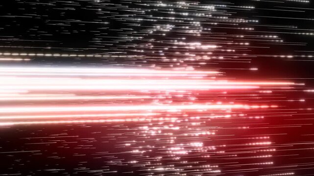 Abstract representation of high-speed light and temporal effects.
