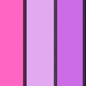 Simple minimalist pattern featuring vertical stripes in shades of pink, lavender, and purple separated by thin dark lines.