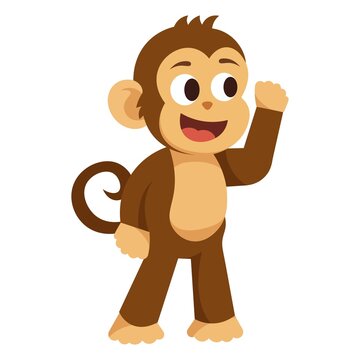 cartoon monkey 