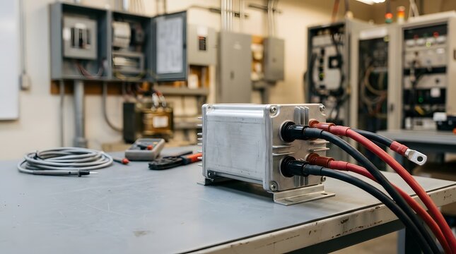 industrial power factor correction capacitor module for electrical efficiency energy management and power quality engineering applications