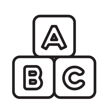 Abc Blocks for Back to School Learning