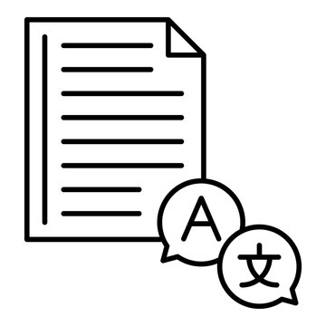 Text Align Line Icon