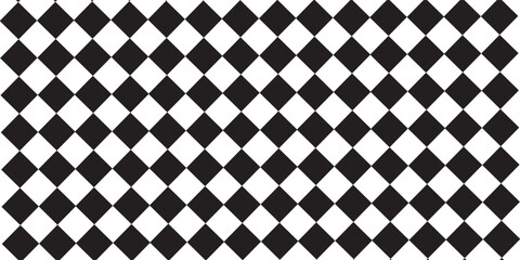Fototapeta premium Checkered flag wave on white background design for sport race championship vector illustration.