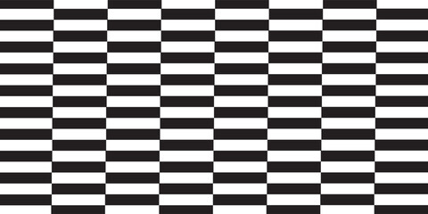 Fototapeta premium Checkered flag wave on white background design for sport race championship vector illustration.
