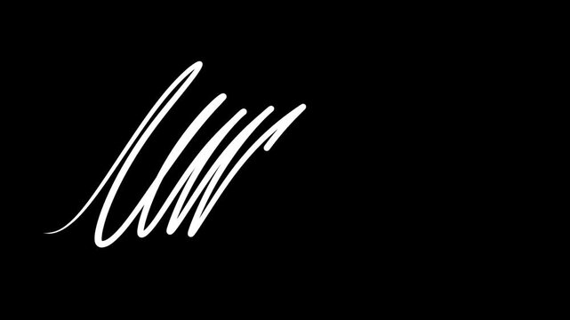 diagonal paint scribble transition on black background animation