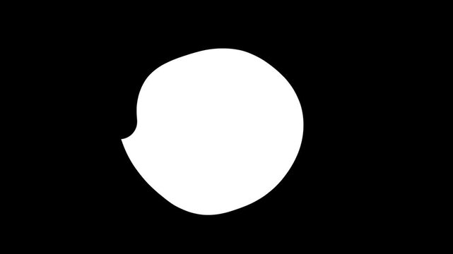 rough paint scribble transition on black background animation