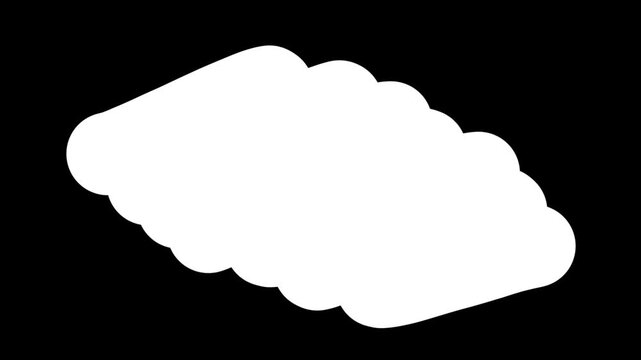 rough paint scribble transition on black background animation