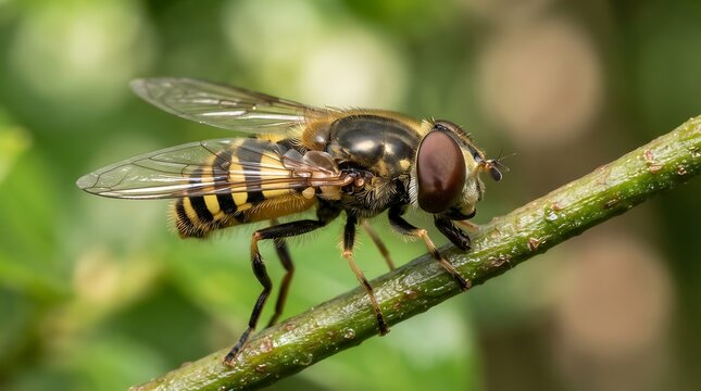flies on the leaves