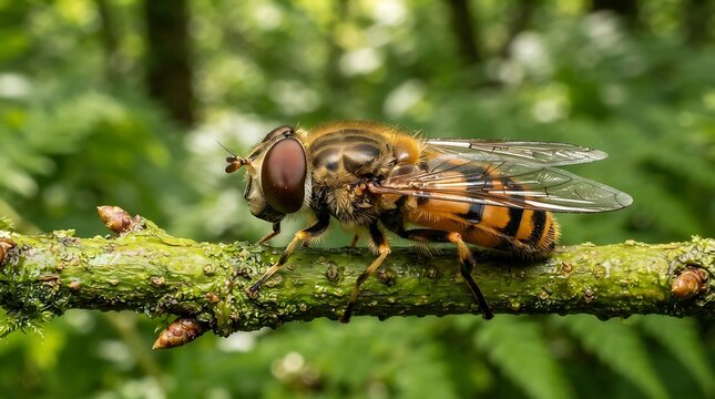 flies on the leaves