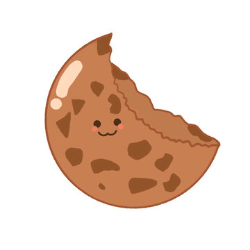 vector illustration of cookie