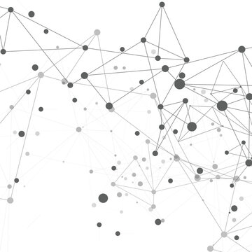 Futuristic Cyber Mesh Illustration Depicting Quantum Data Systems