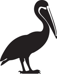 Naklejka premium illustration of a pelican