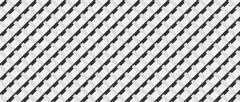 Monochrome geometric tile abstract diagonal stripe weave textile texture wallpaper surface graphic background motif repeat structure fabric form ornament