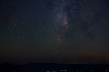 The Milky Way over Arkansas, starry nights and deep space © Paul