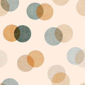 seamless pattern with circles