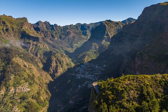 Panoramic View of Curral das Freiras in Madeira