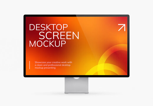 Desktop Screen Mockup