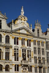 Fototapeta premium Façades historiques de la Grand-Place de Bruxelles, Belgique