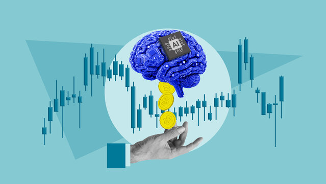 AI investing and automated profits through artificial intelligence, algorithmic trading, stock market analysis, smart investment strategies and machine driven financial opportunities